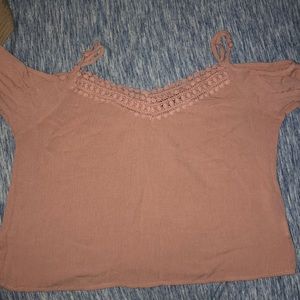 Cold shoulder blouse
